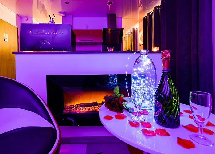 Glamappartspa Véritable étoilée&park * Digione